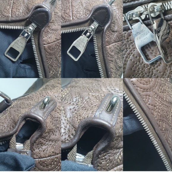 LOUIS VUITTON  2-Way LEATHER MONOGRAM Bag MM Original Shoulder Strap - Picture 10 of 12